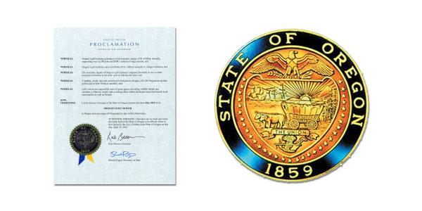 Oregon Golf Month